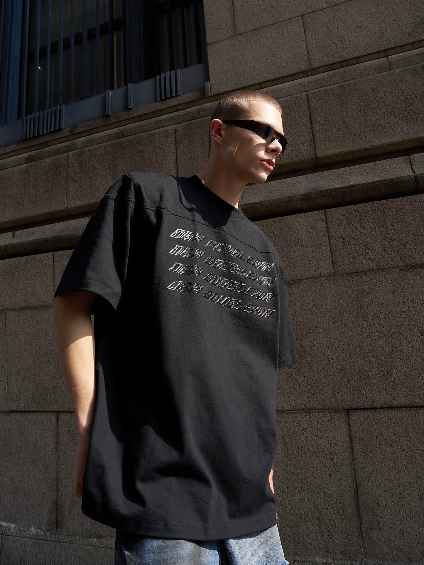ShadowScript Embossed Street Tee