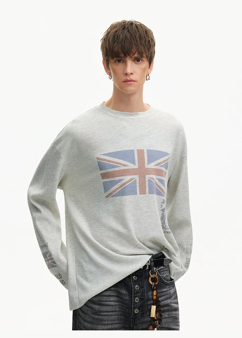 Union Wave Waffle Long-Sleeve Tee