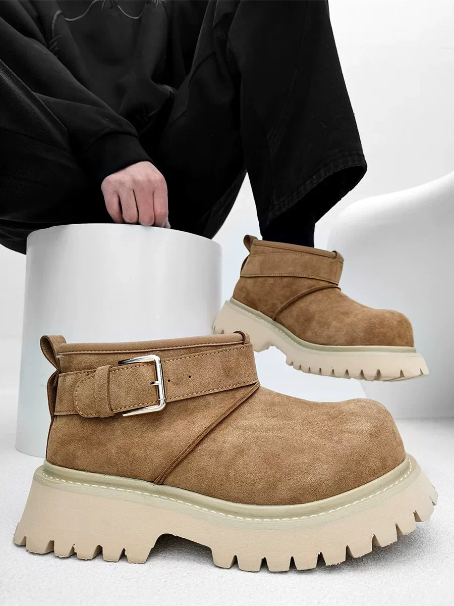 Obsidian Forge Buckle Boots