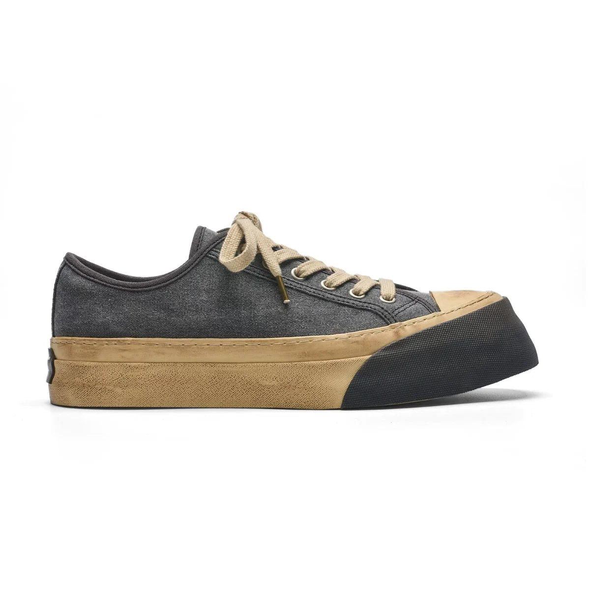 Retro Canvas Platform Sneakers - Skipkicks