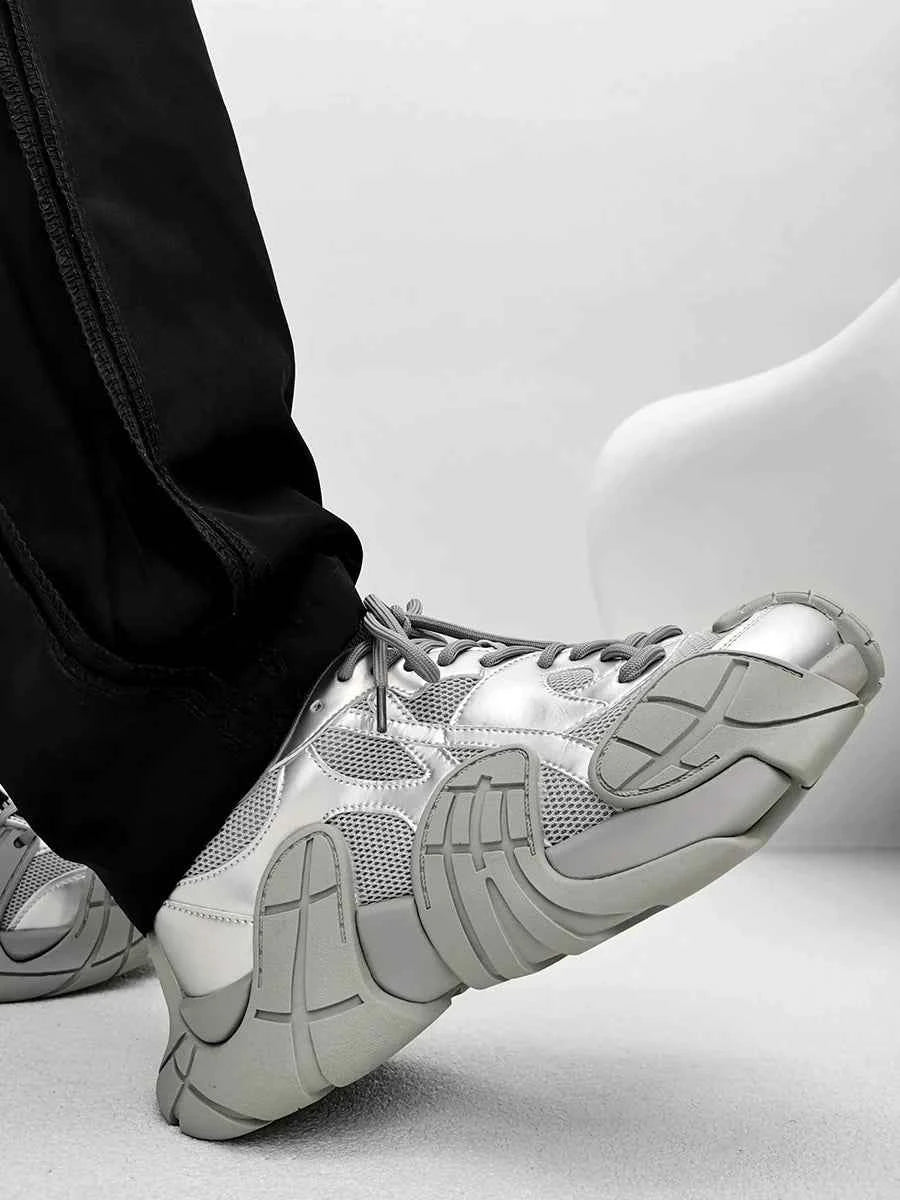 Futuristic Chunky Platform Sneakers