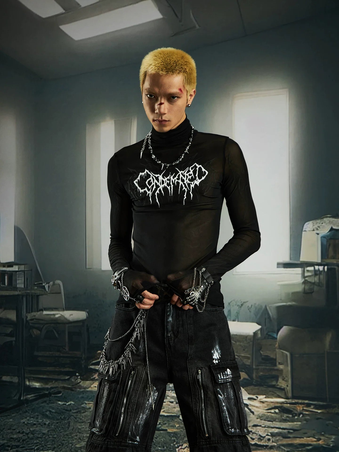 Riot Warpaint Mesh Tops