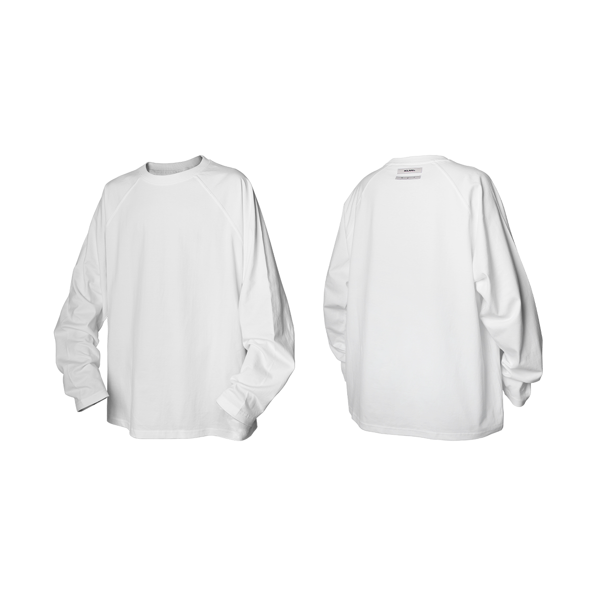Minimalist Raglan Long Sleeve T Shirt