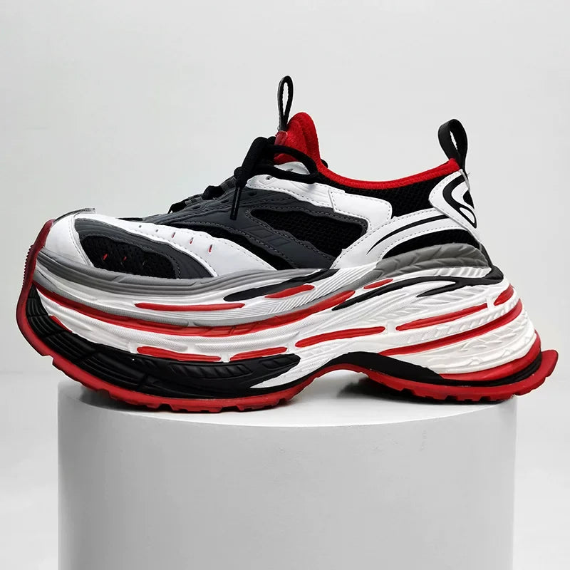 Neon Strata Hyperstack Runners - Skipkicks