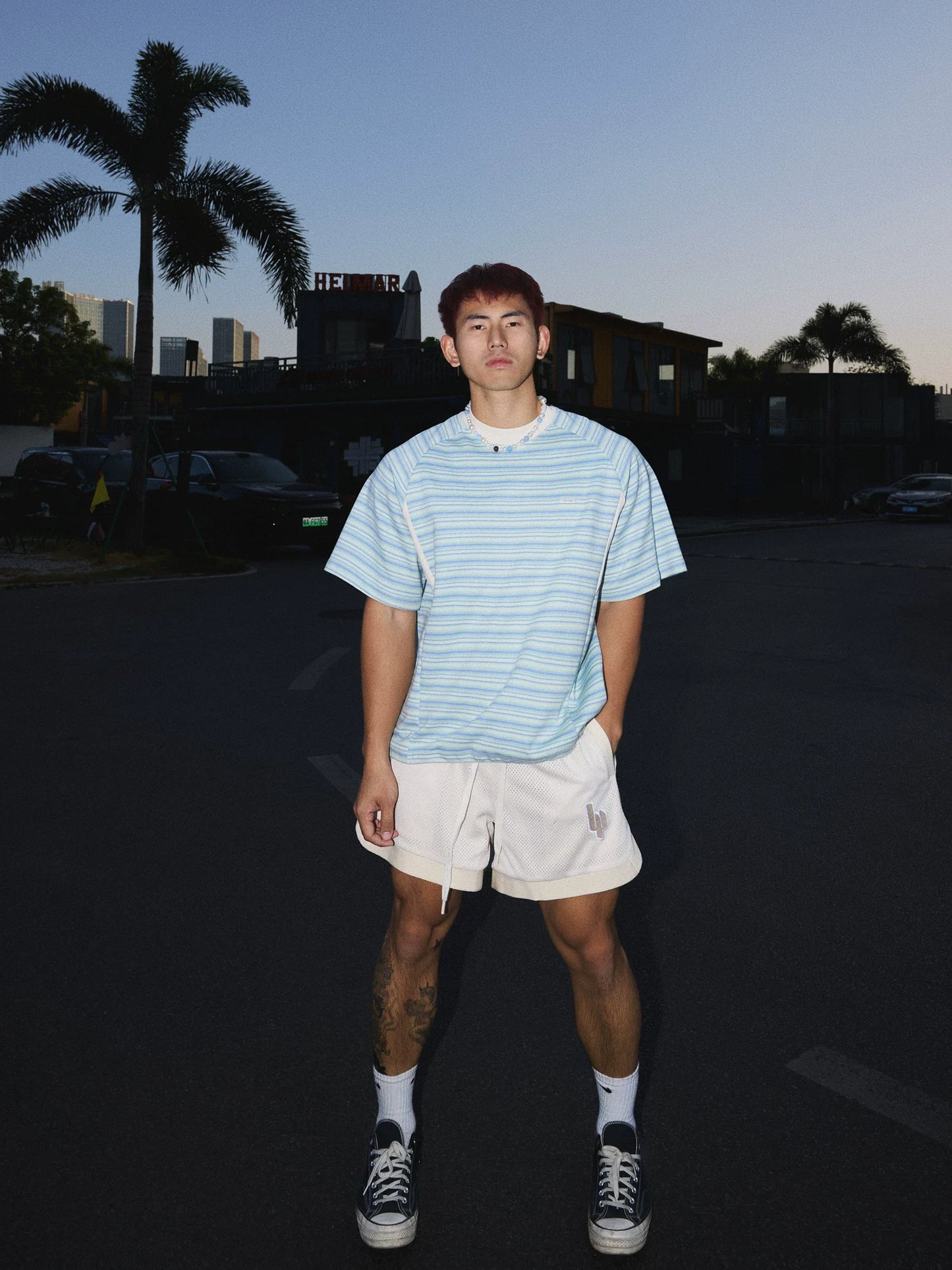 Skyline Ripple Stripe Tee