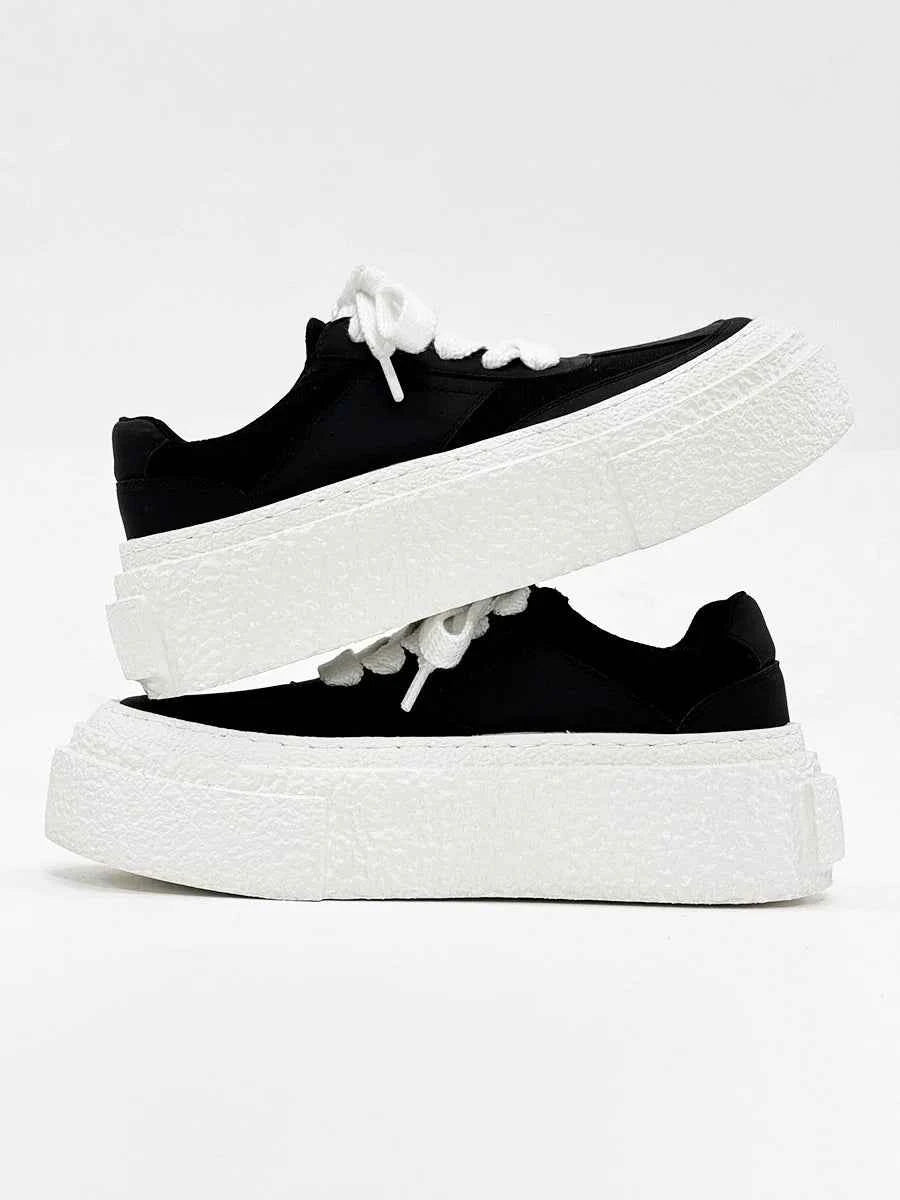 Chunky Textured Sole Sneakers