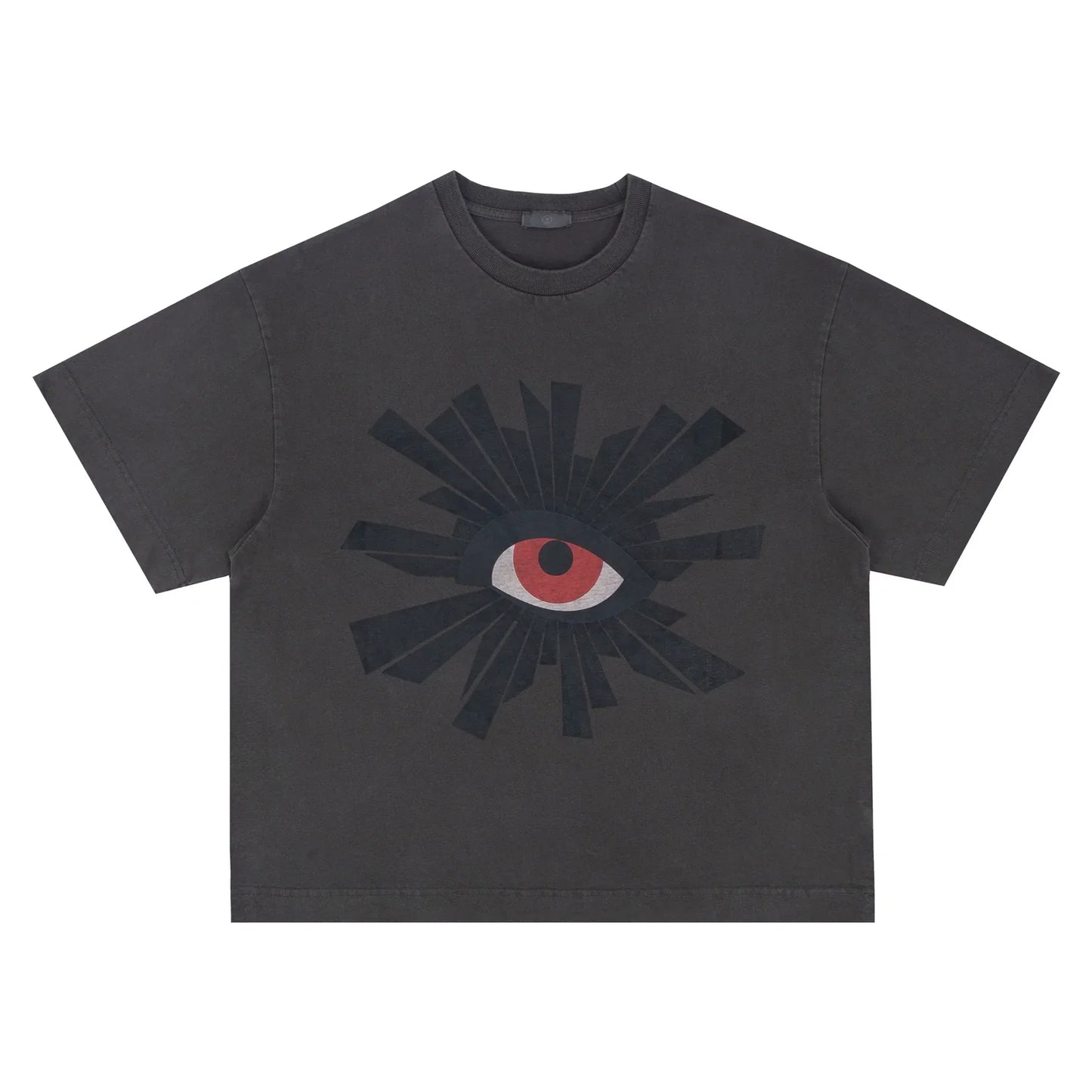 Men's Graphic Letter-Print Washed Short-Sleeve Tee