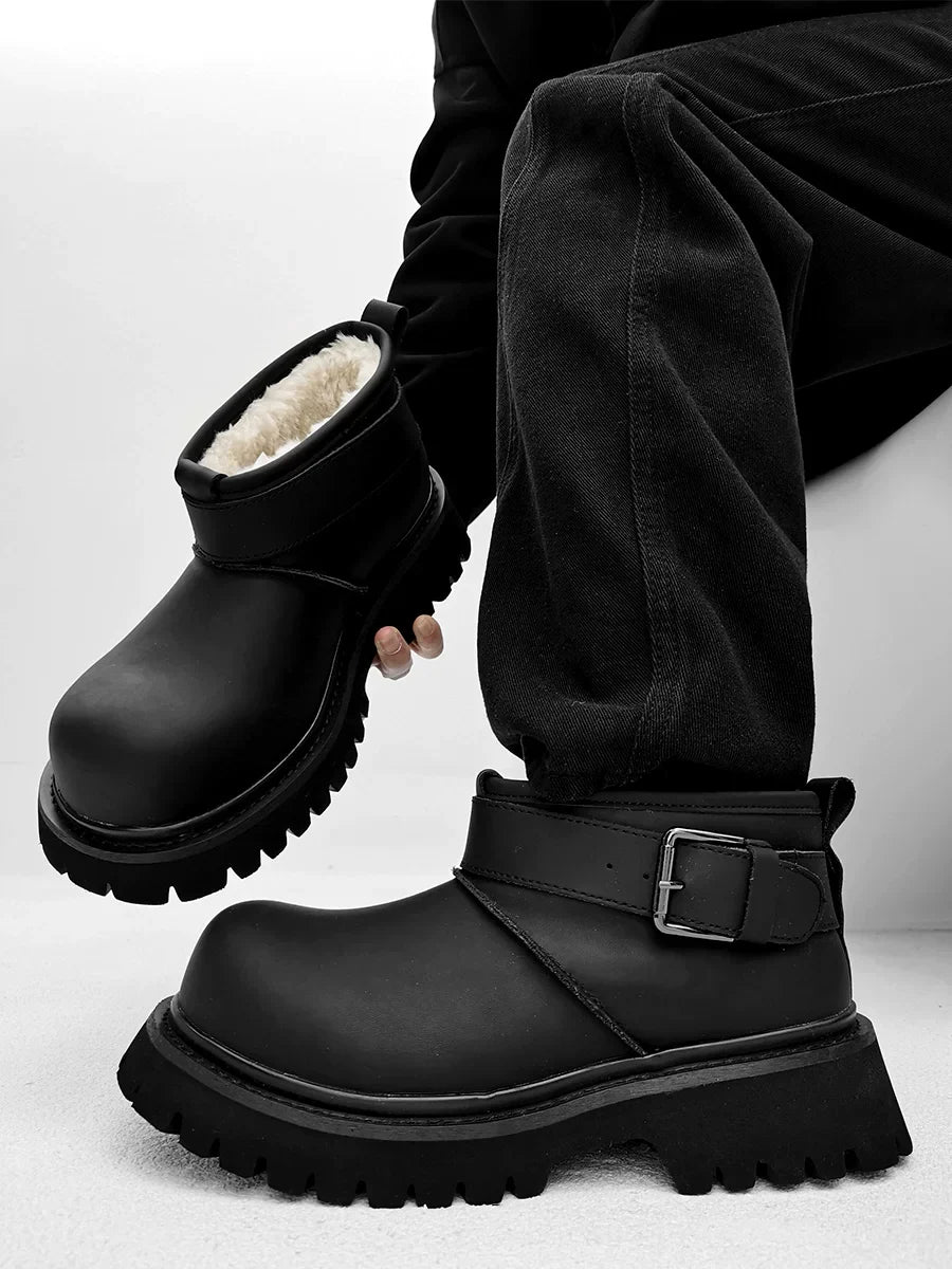 Obsidian Forge Buckle Boots