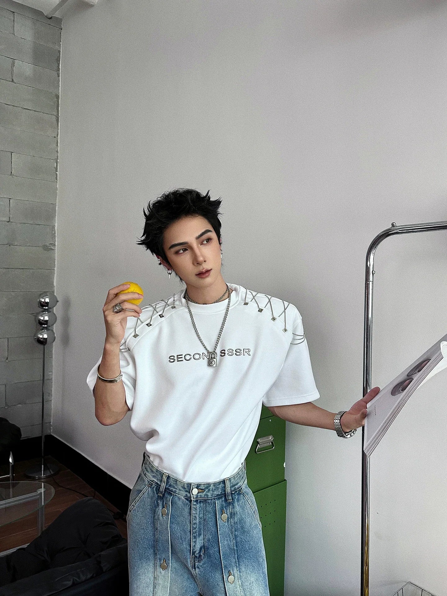 Second Signal Chainlace Tee