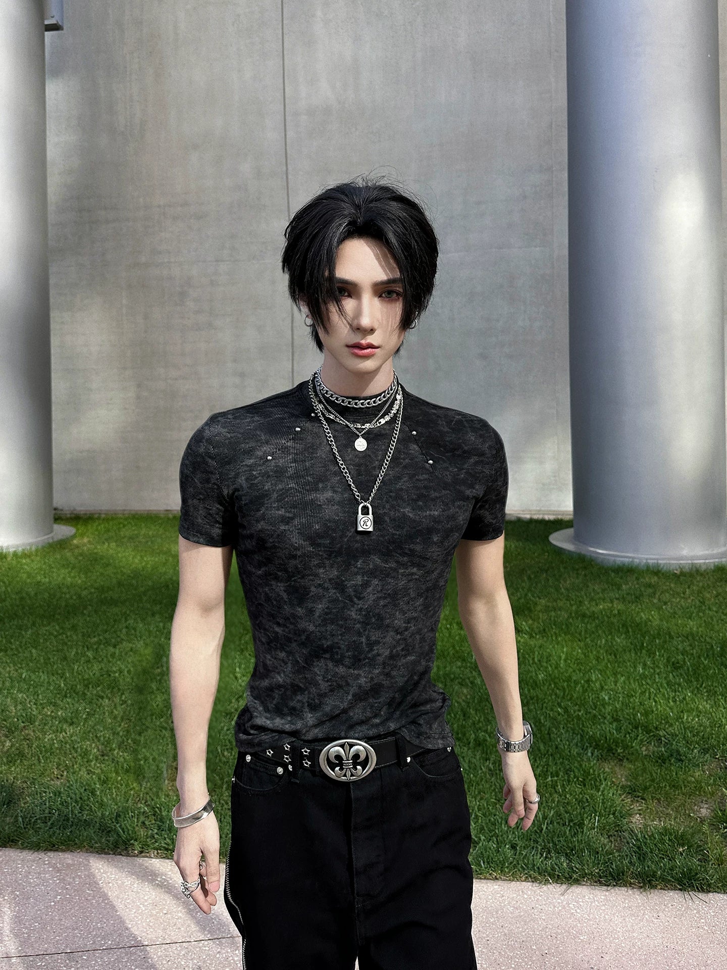Shadow Fade Alloy-Ring Tee