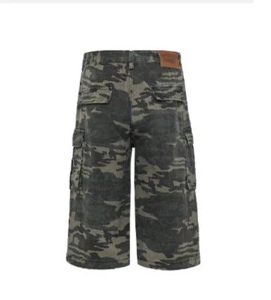 MADWITCH Camo Capri Cargo Culottes