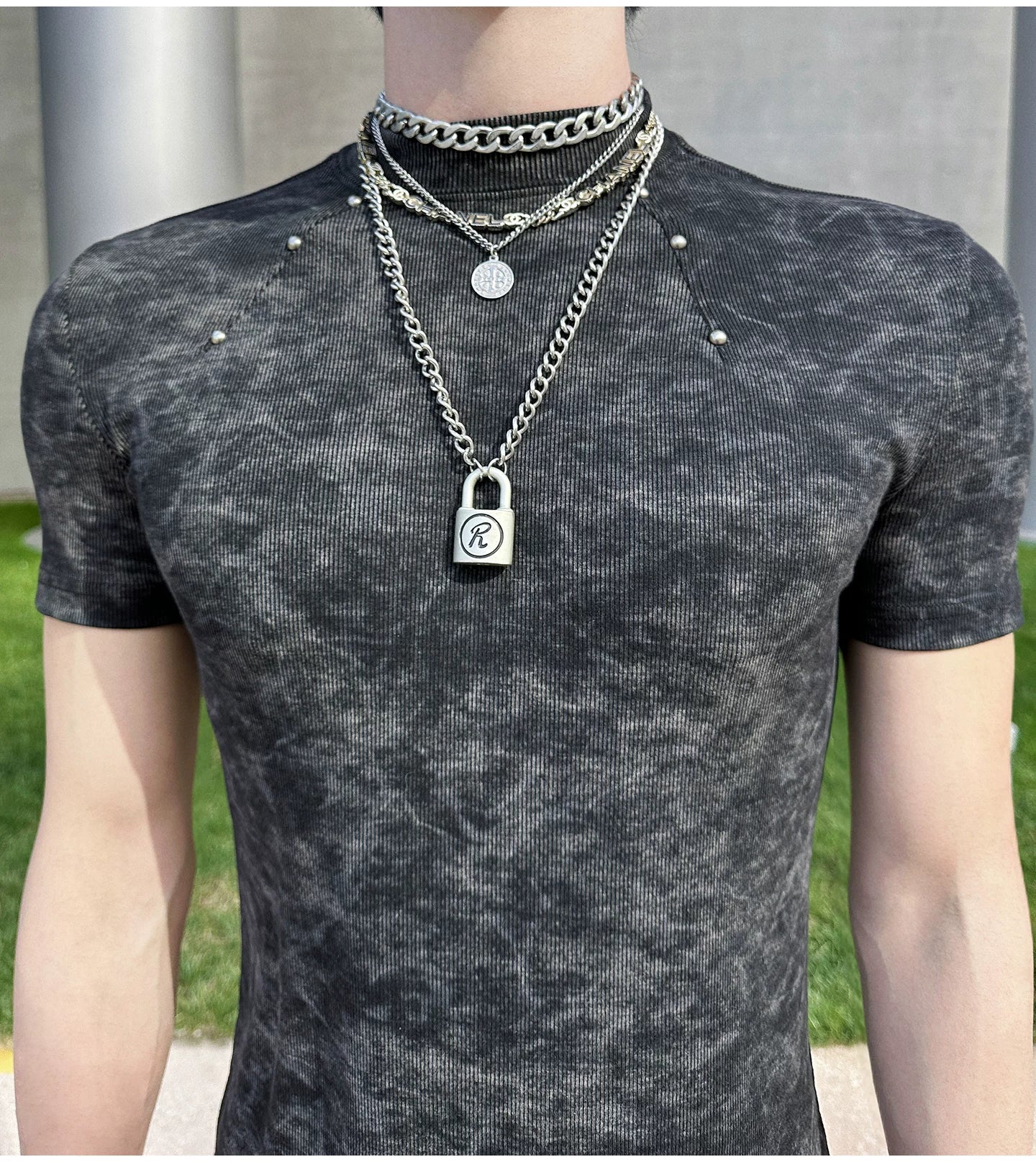 Shadow Fade Alloy-Ring Tee