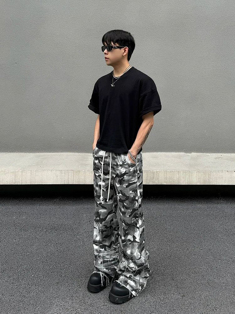 Ghost Camo Slouch Cargo Pants