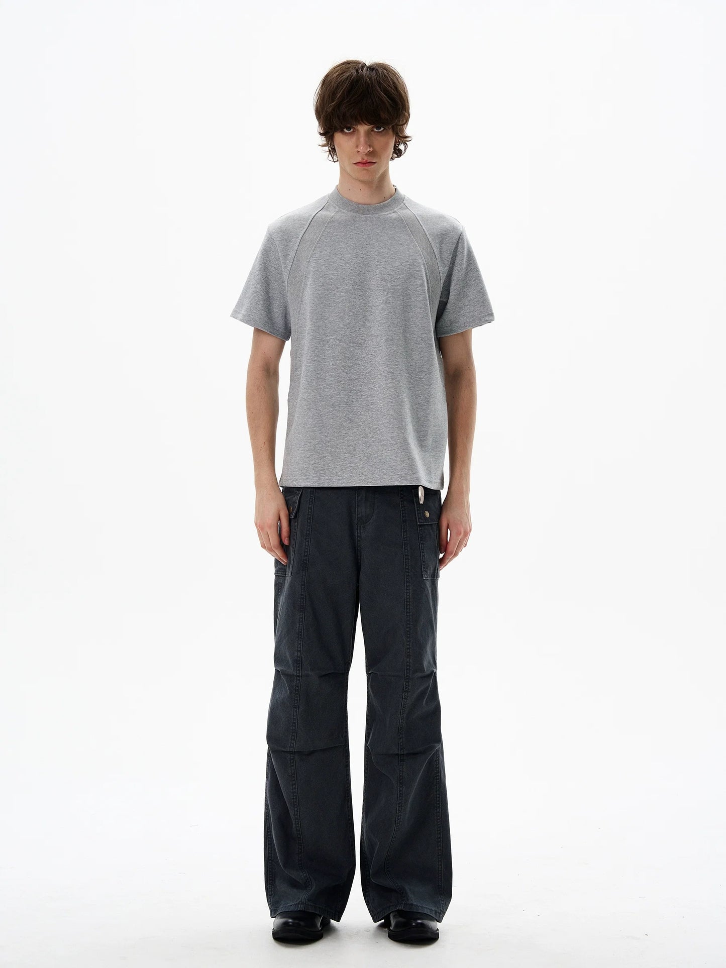 Raglan Sleeve Basic T-Shirt