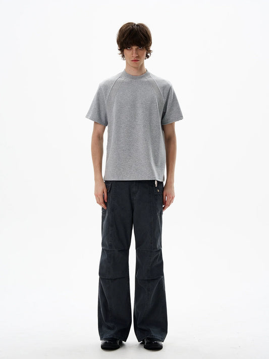 Raglan Sleeve Basic T-Shirt