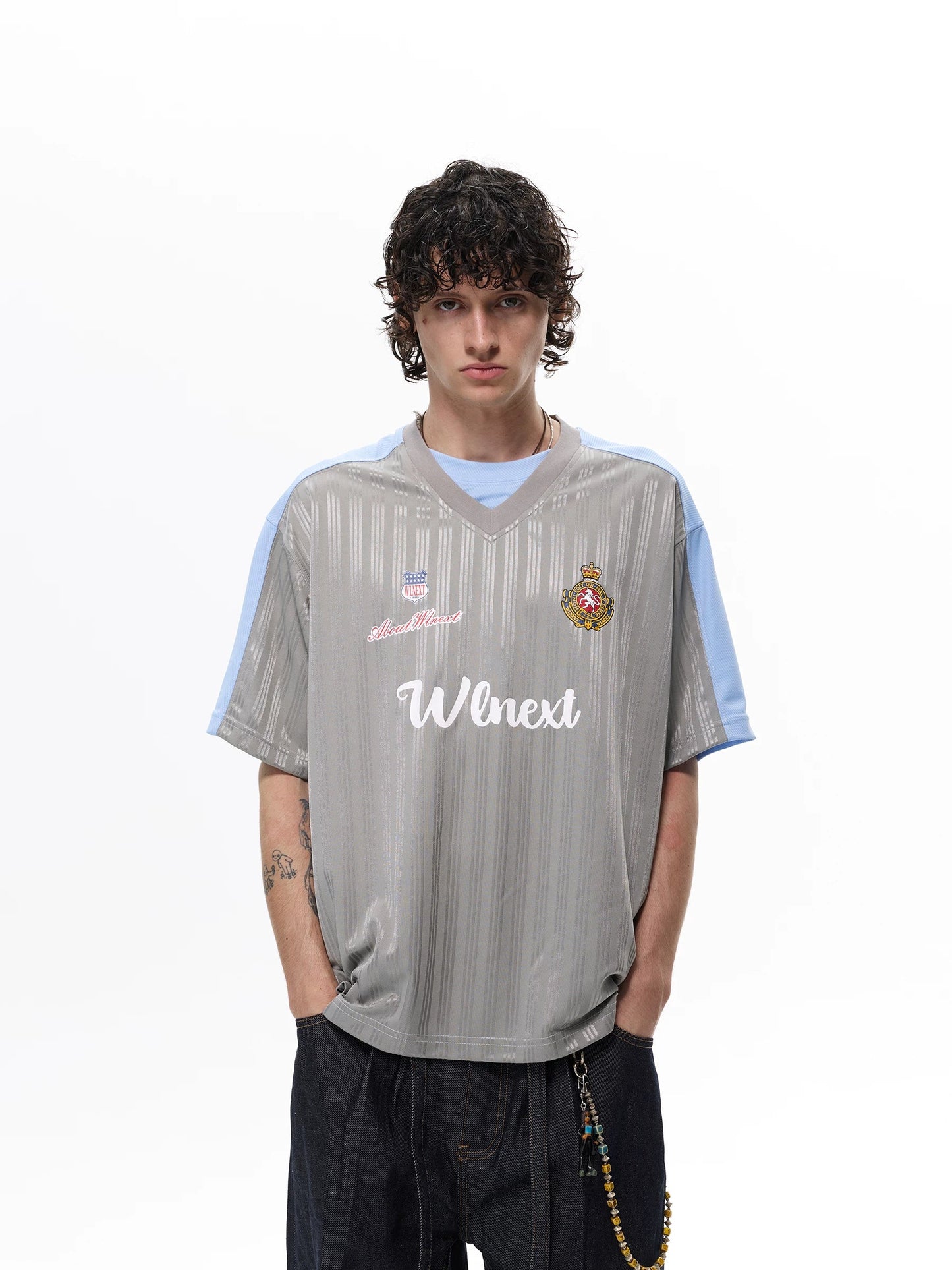 Silver Crest Pitch Jersey Tee
