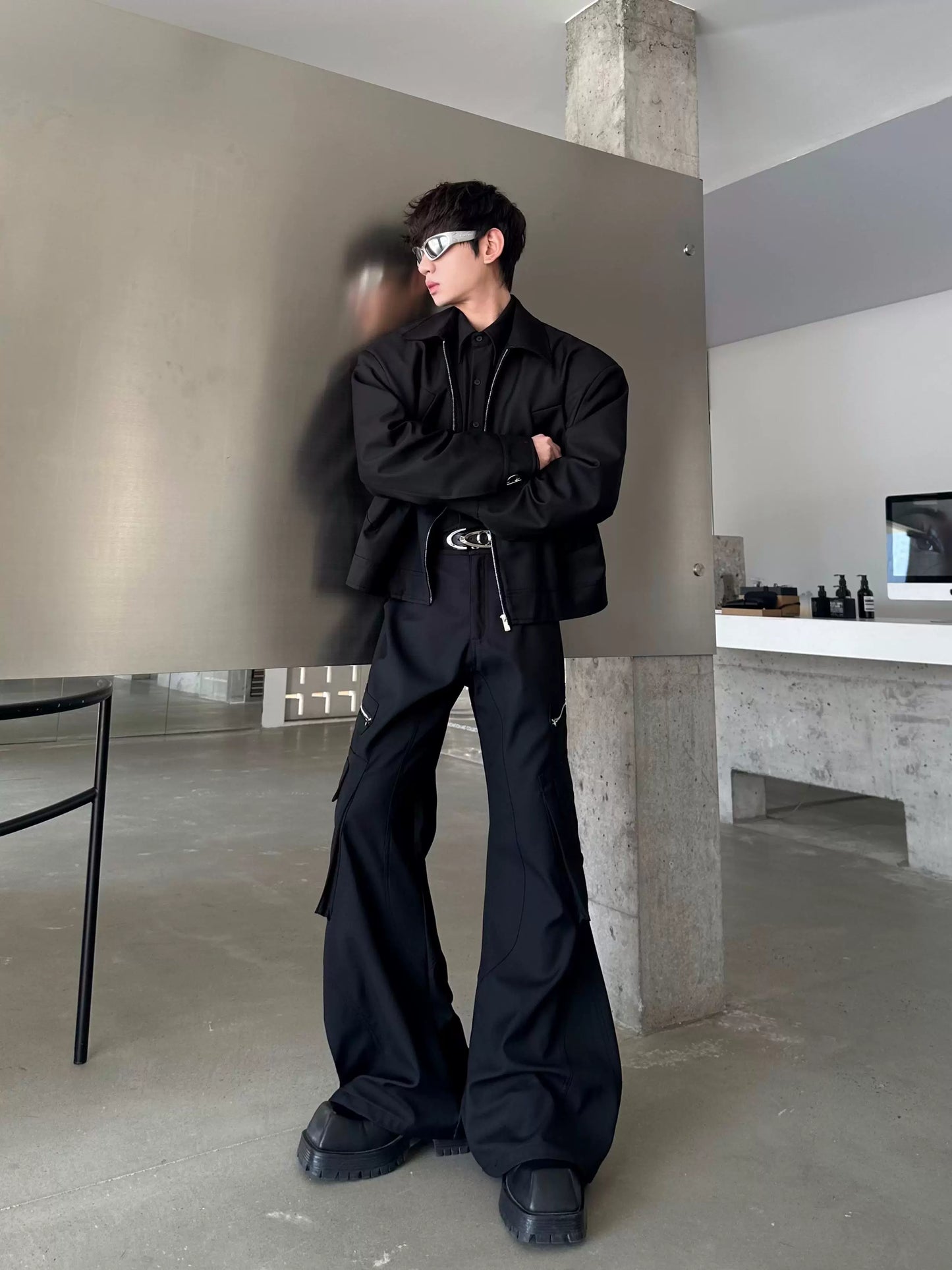 Onyx Vanguard Cargo Wide Trousers
