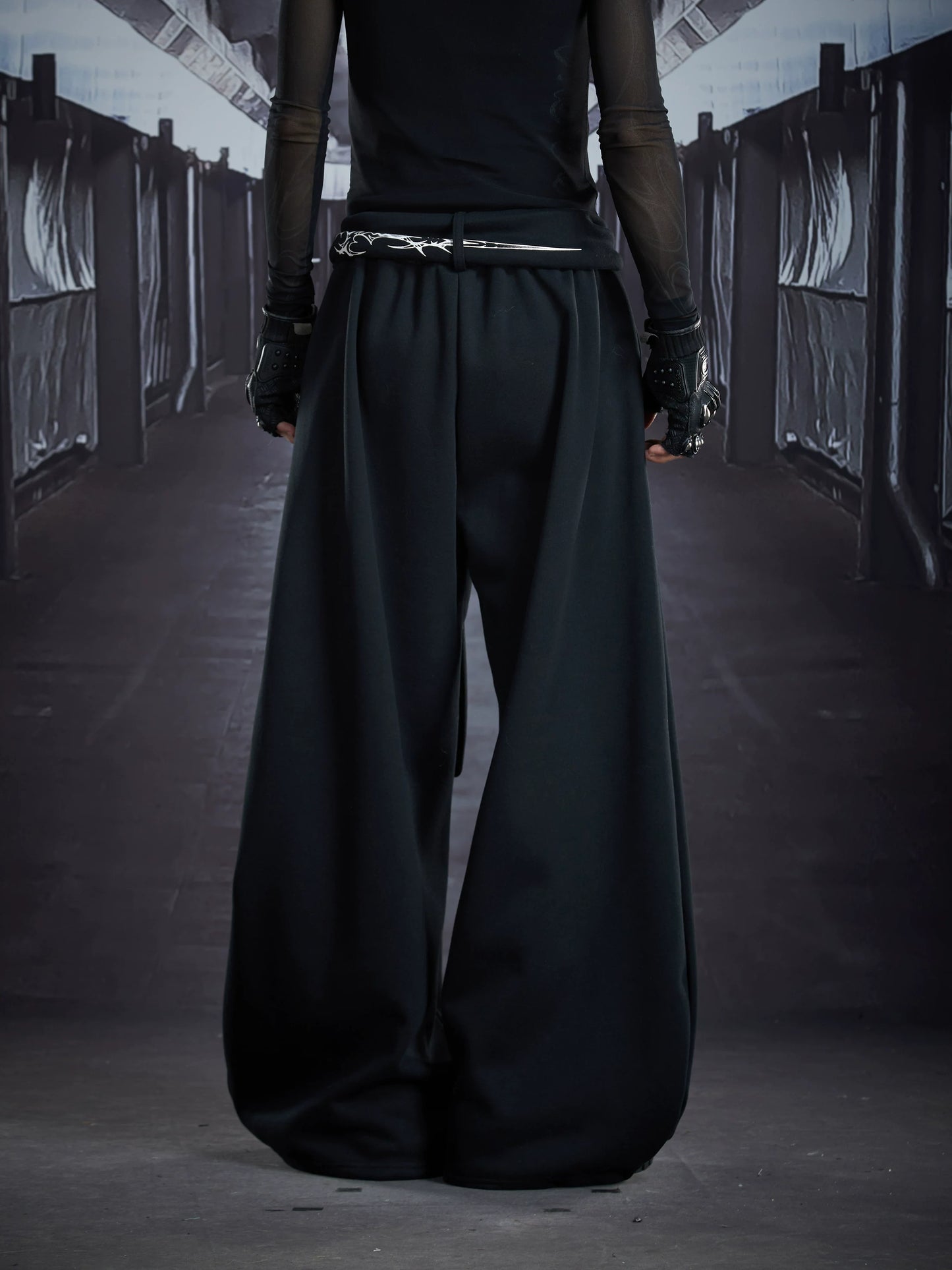 Nocturne Sigil Drape Cargo Pants