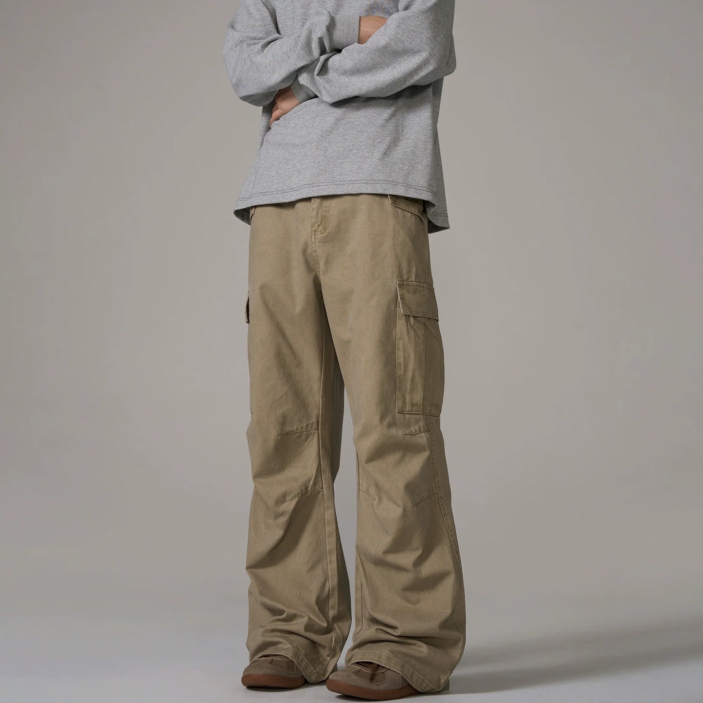 Dust Trail Wide Cargo Pants - Effortless Style Meets Comfort
