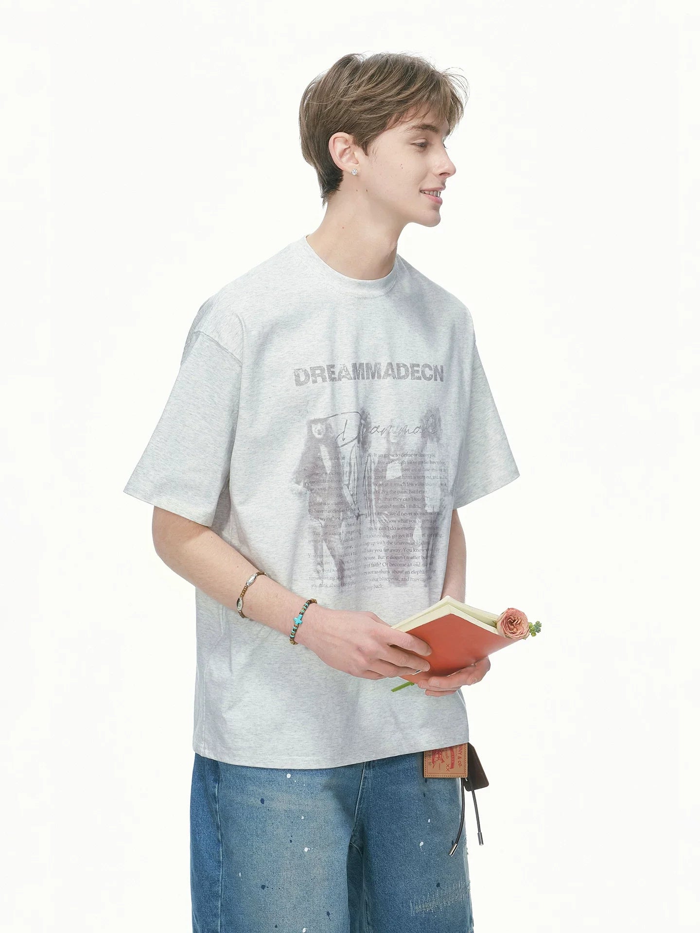 Dream Print Oversized Tee