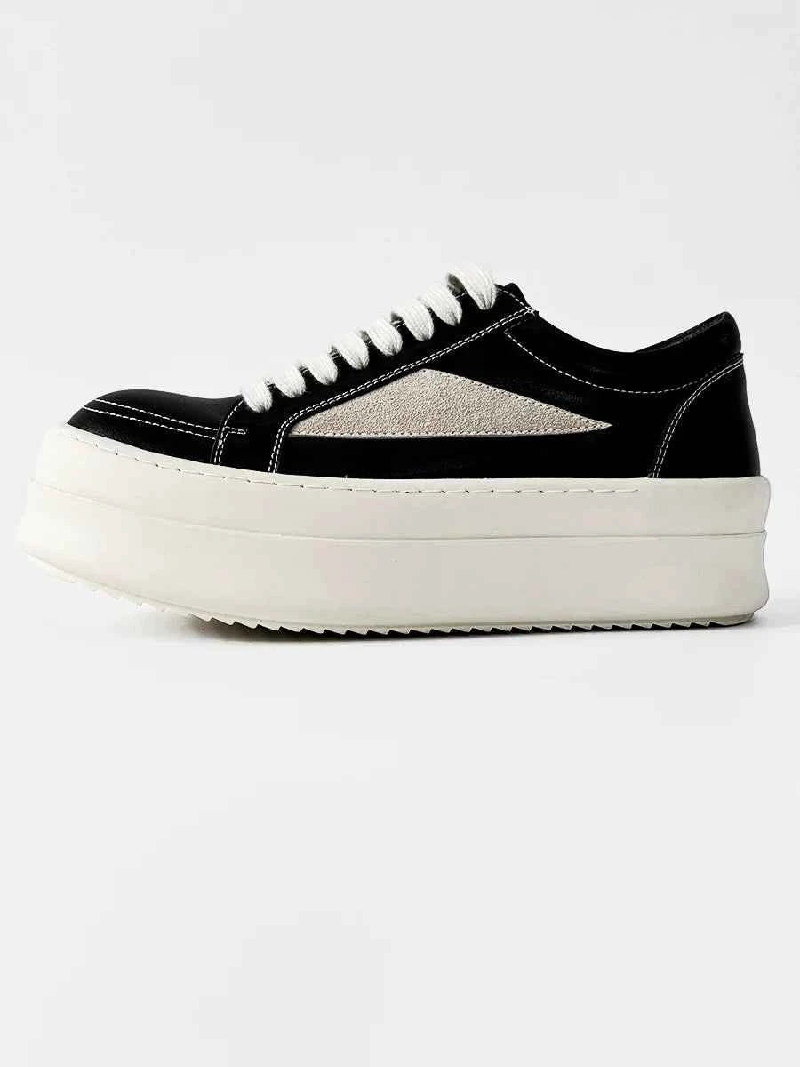 Chunky Elevated Sole Platform Sneakers