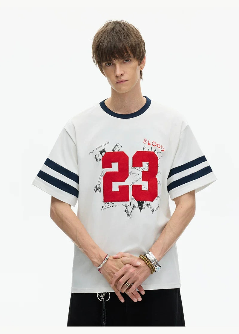 Blood Tour 23 Varsity Tee