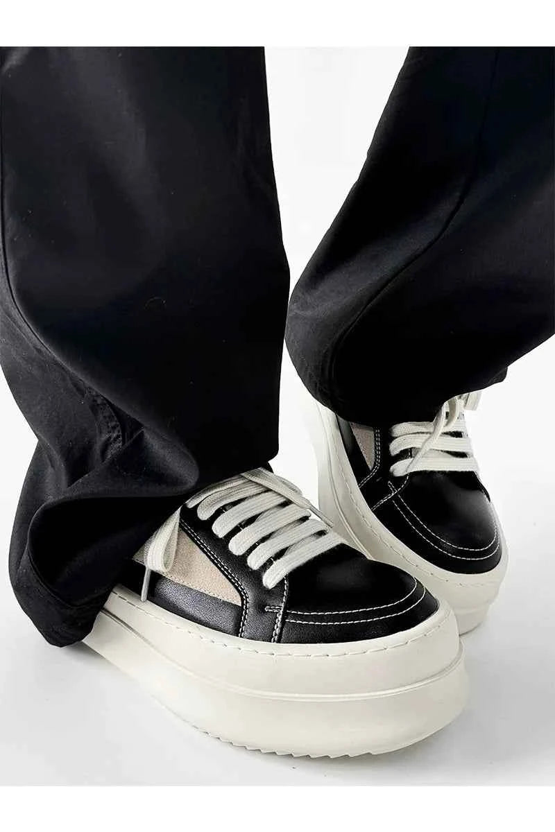 Chunky Elevated Sole Platform Sneakers