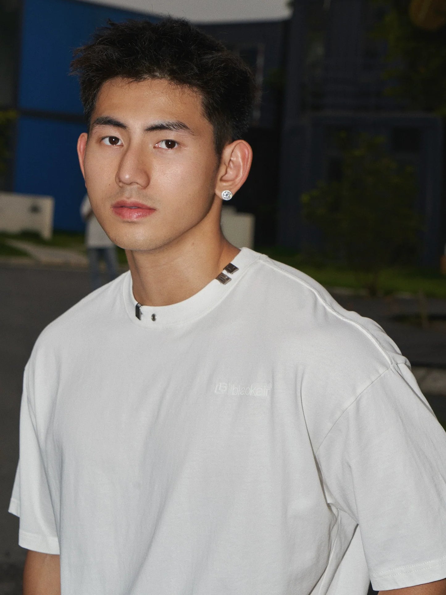 Washed Black Cotton T-Shirt