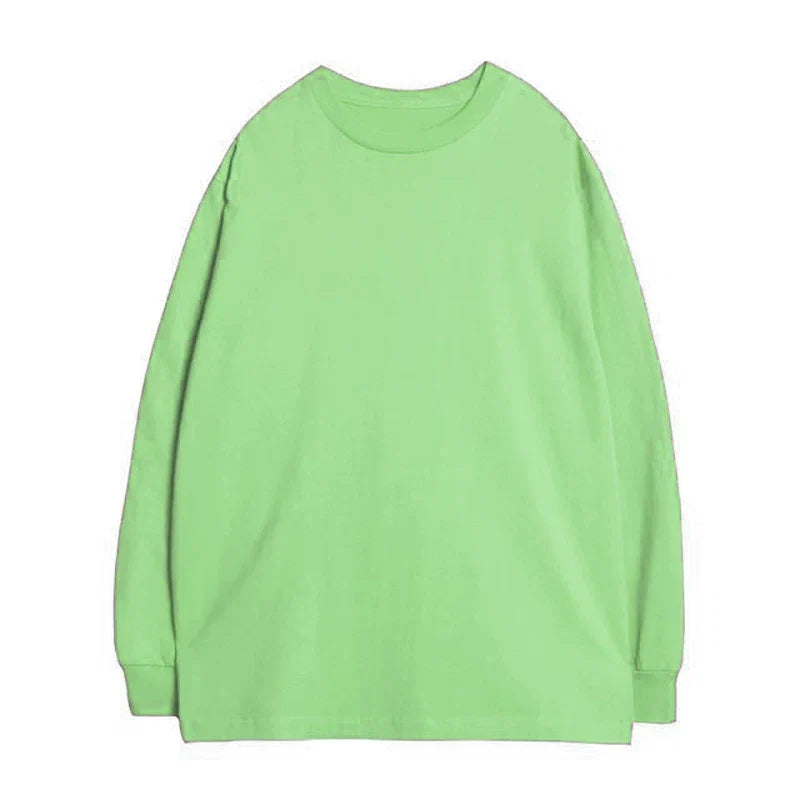 Essential Oversized Long‑Sleeve Tee