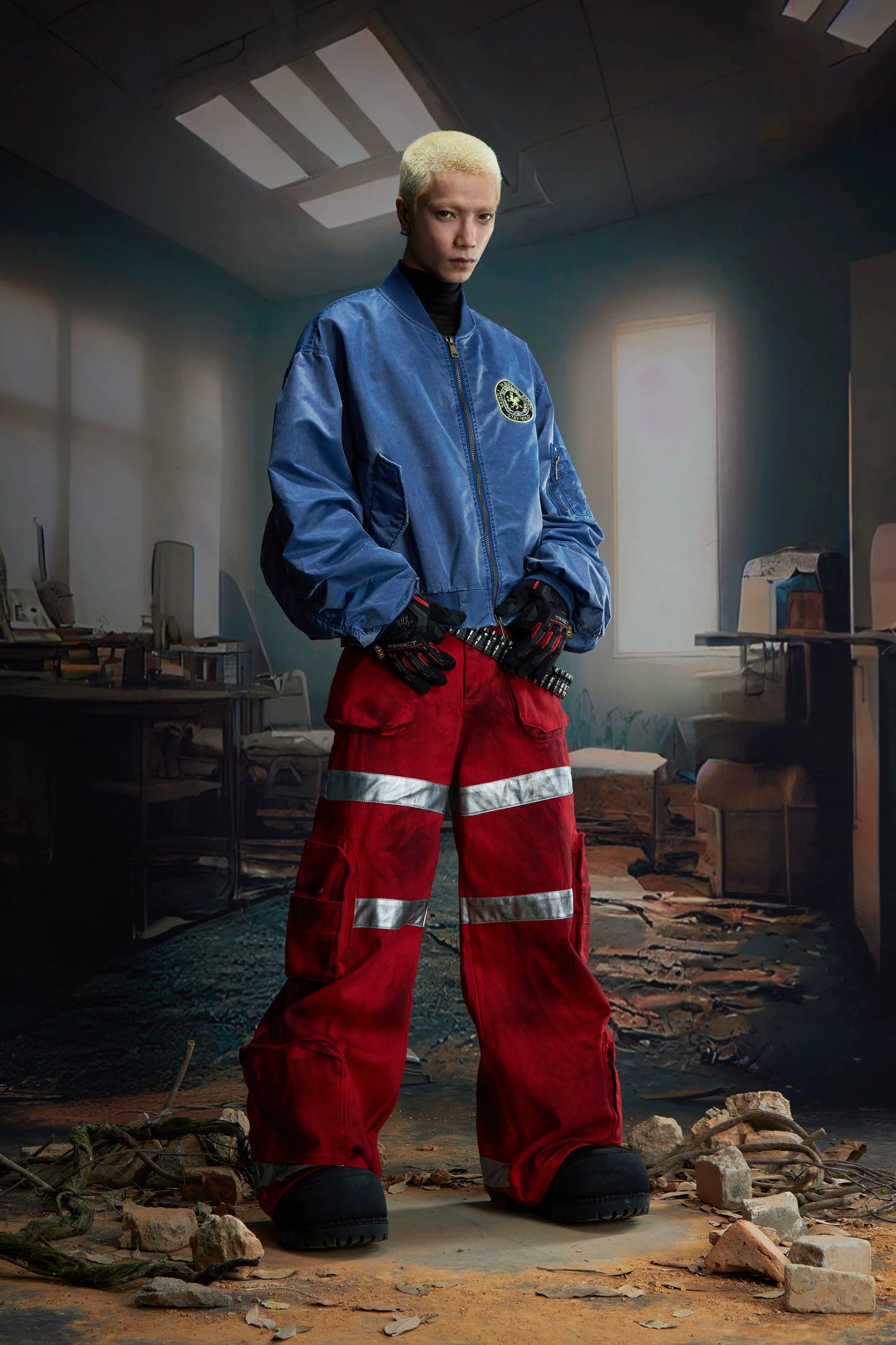 Inferno Signal Reflective Cargo Pants