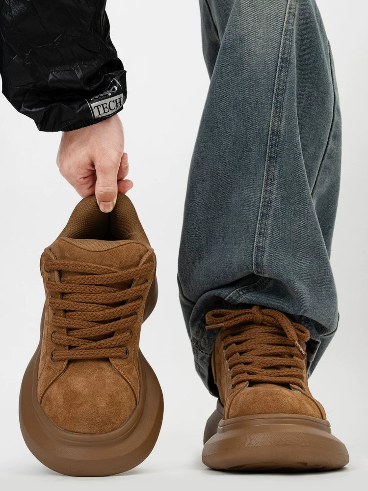 Minimalist Cloud Platform Sneakers