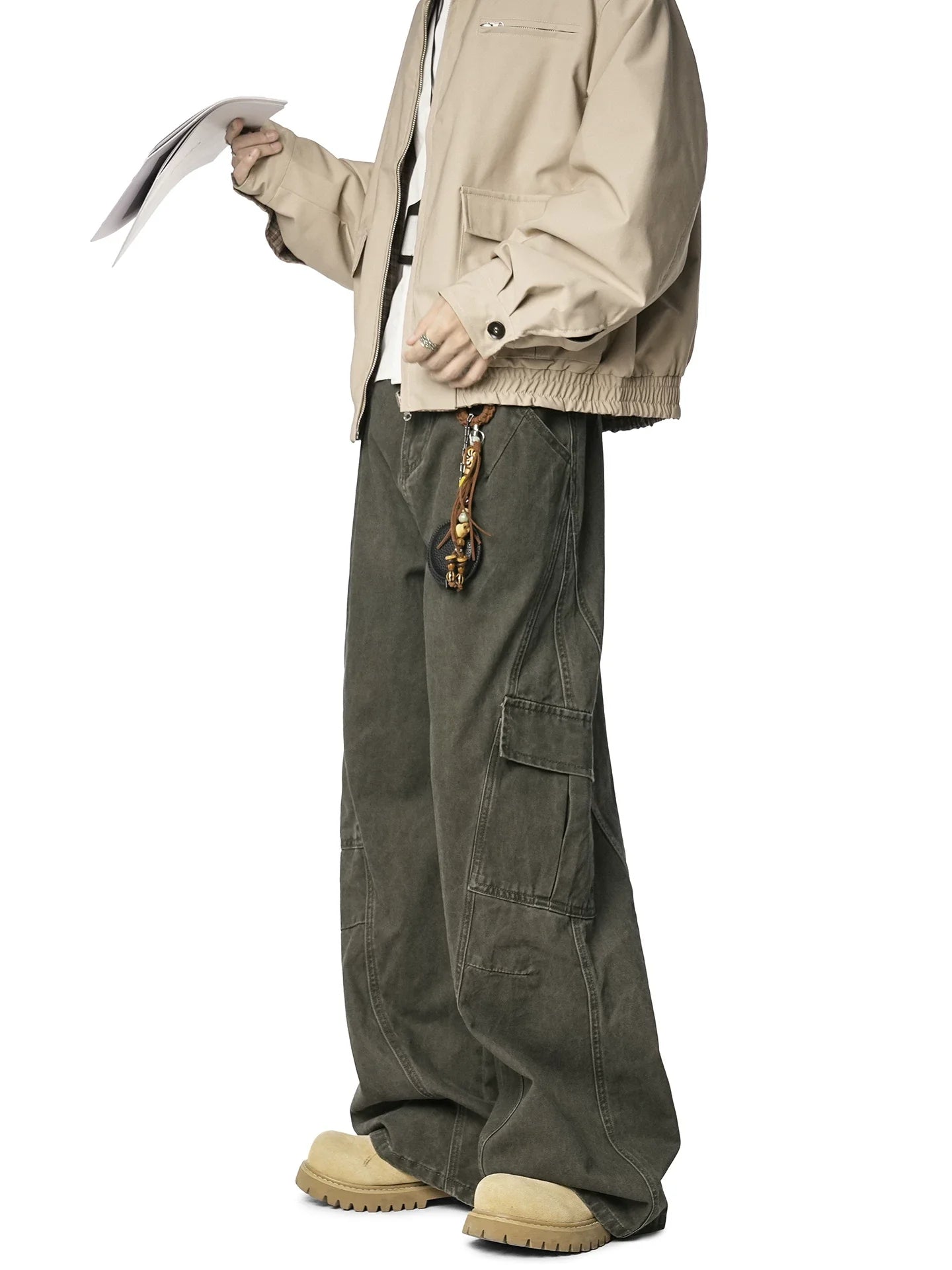 Drift Cargo Wide-Leg Cargo Pants
