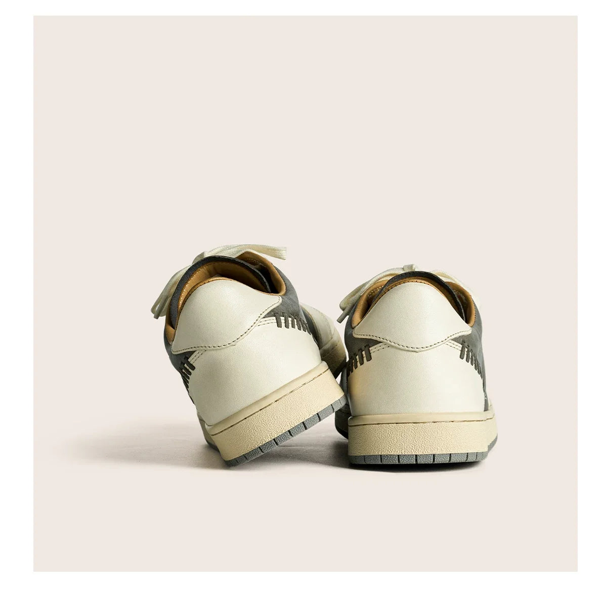 Retro Two-Tone Casual Sneakers - Skipkicks