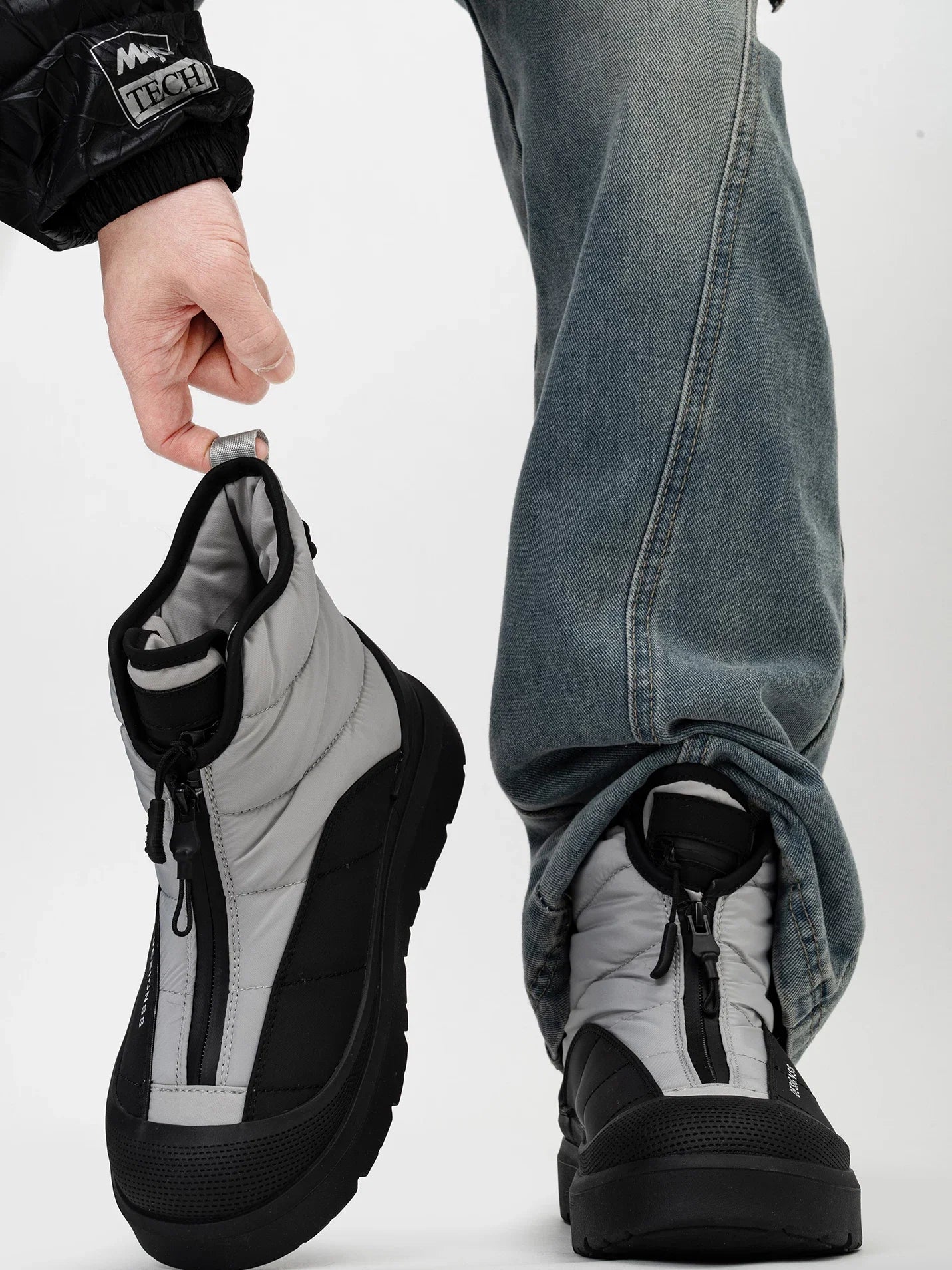 Polar Flux Zip-Up Snow Boots