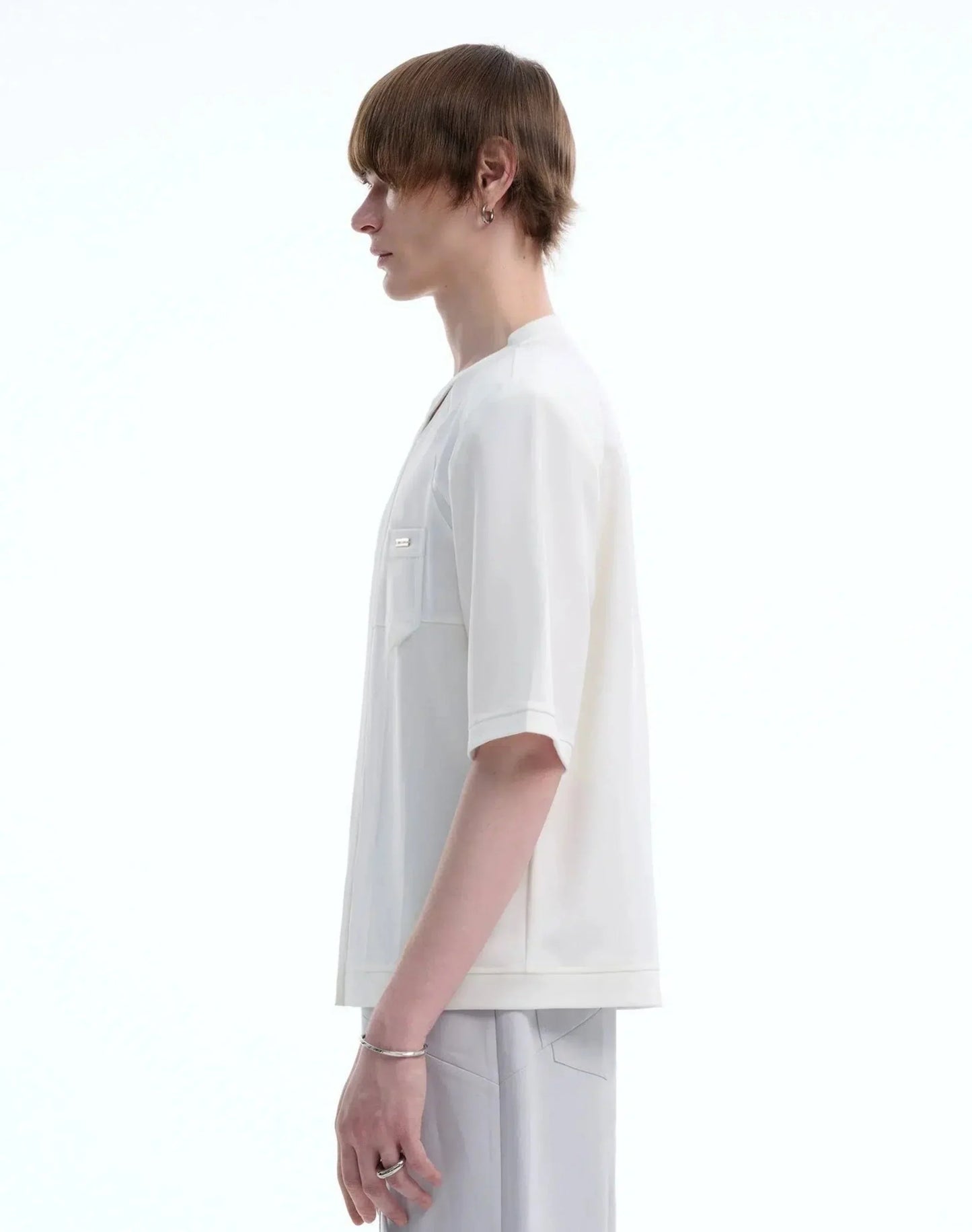 Modern Structured Layer T-Shirt
