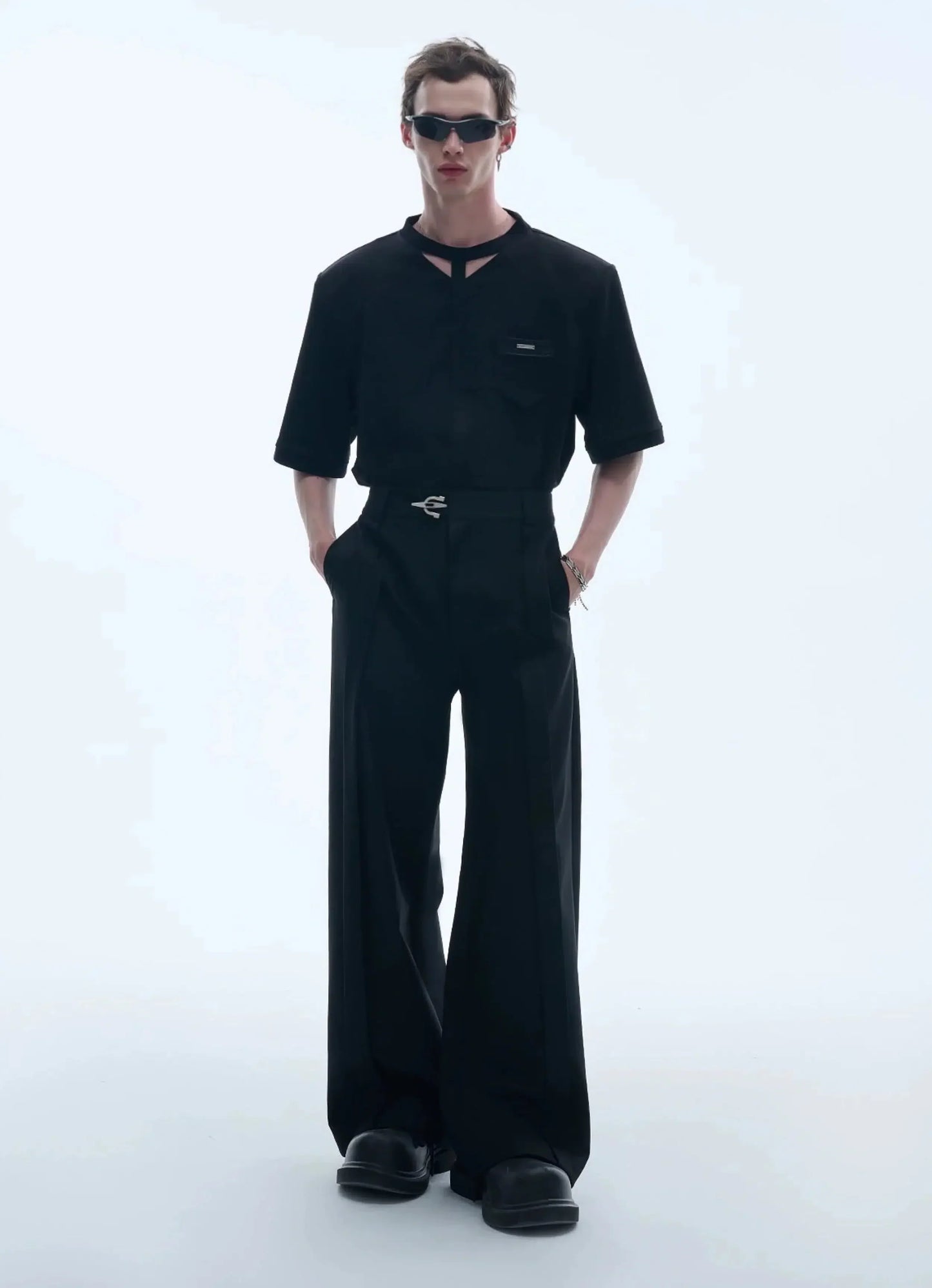 Modern Structured Layer T-Shirt