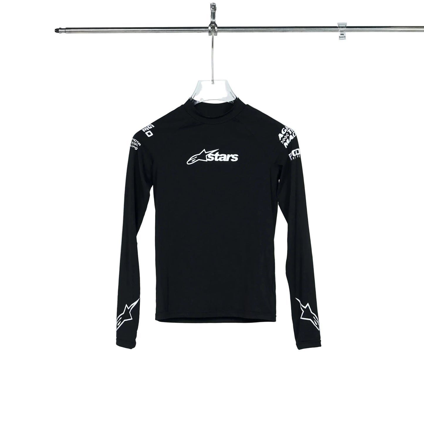 Astroline Black Apex Racing Baselayer Tee