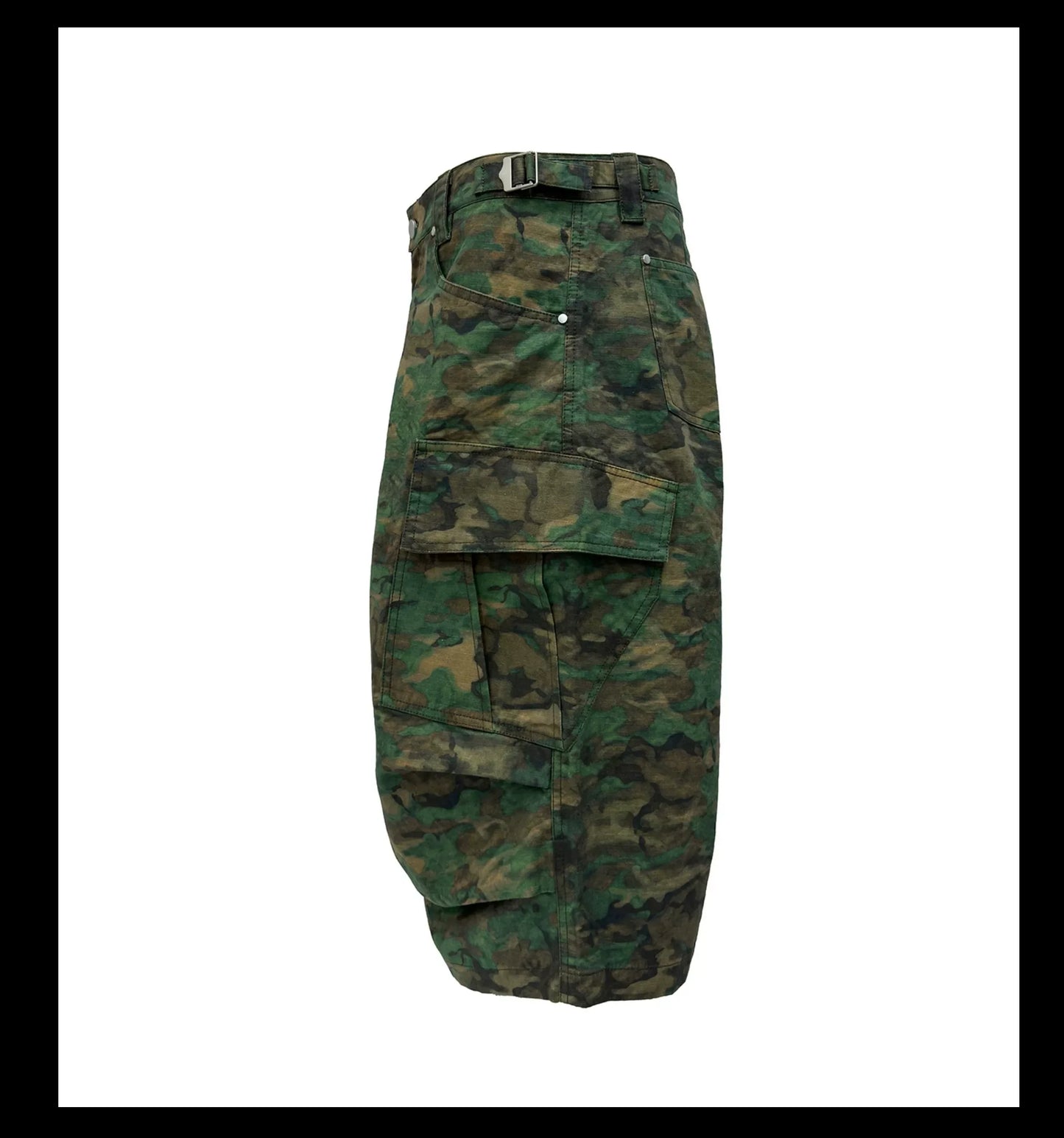 Timberfall Tiered Camo Cargo Shorts
