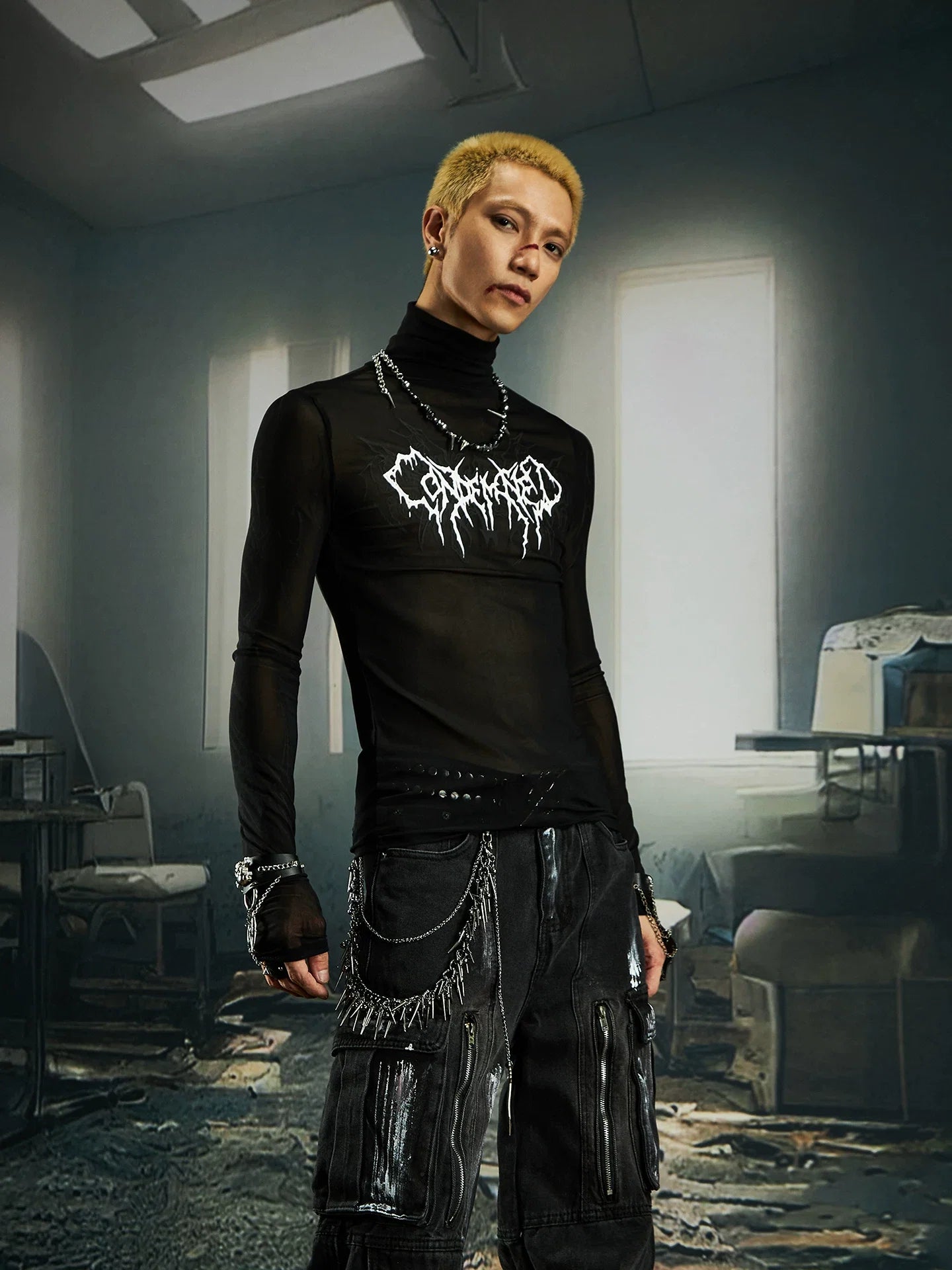 Riot Warpaint Mesh Tops