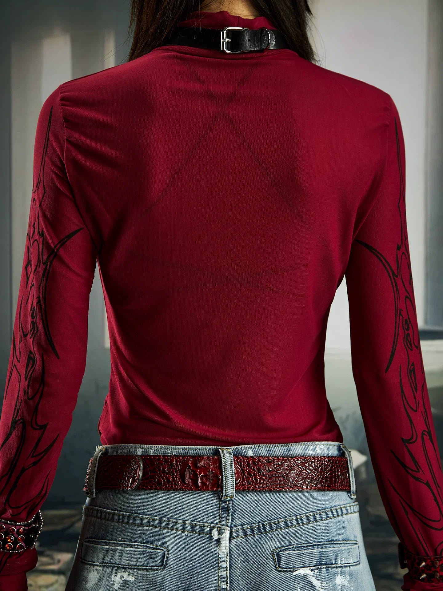 Riot Warpaint Mesh Tops