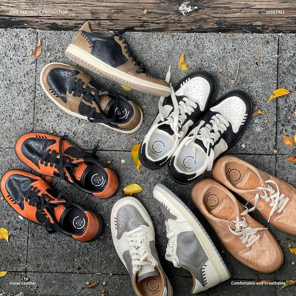 Retro Two-Tone Casual Sneakers - Skipkicks