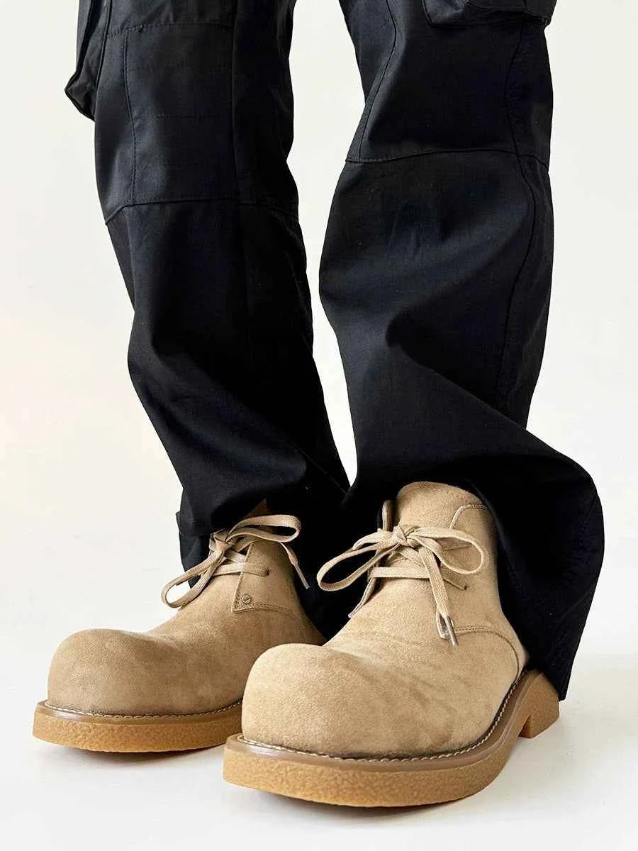 Chunky Suede Desert Boots