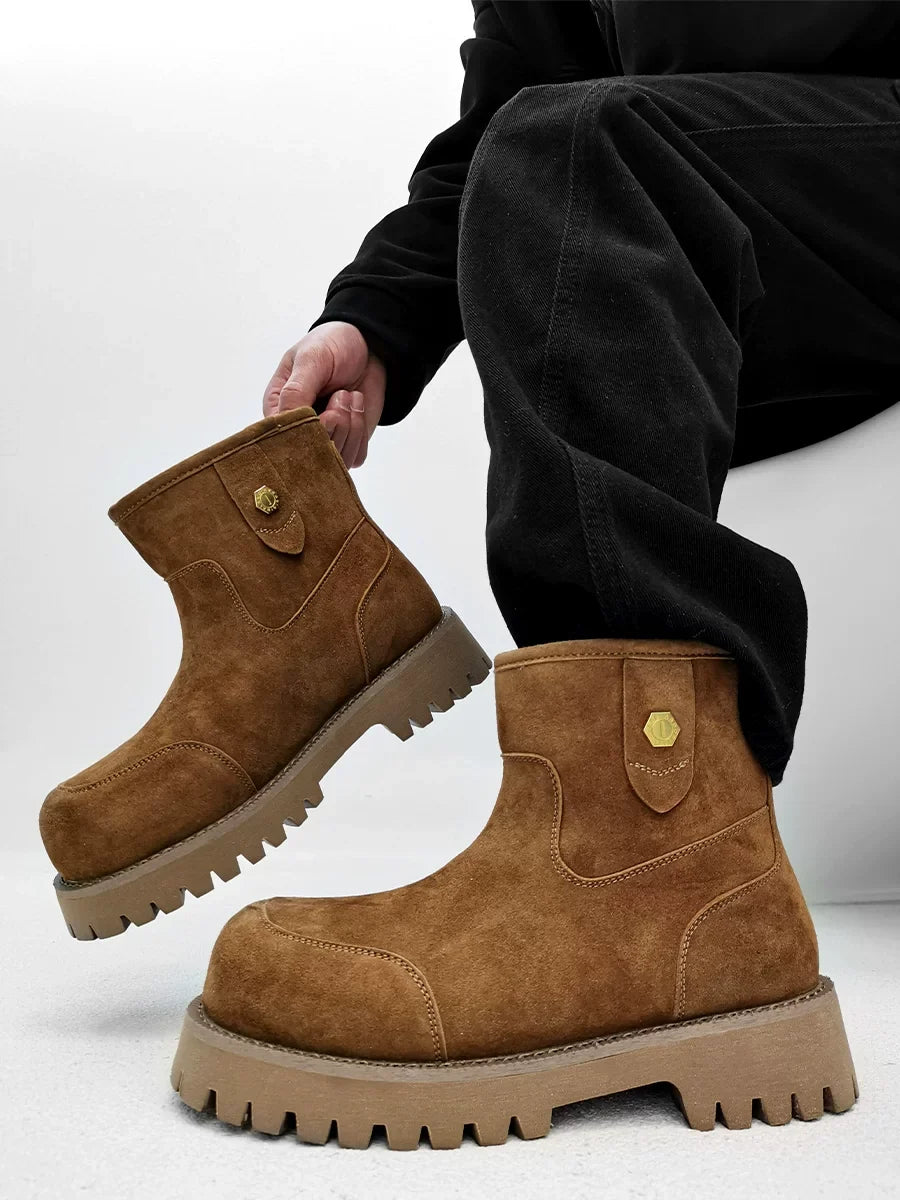 Quarry Suede Work Boots - Skipkicks