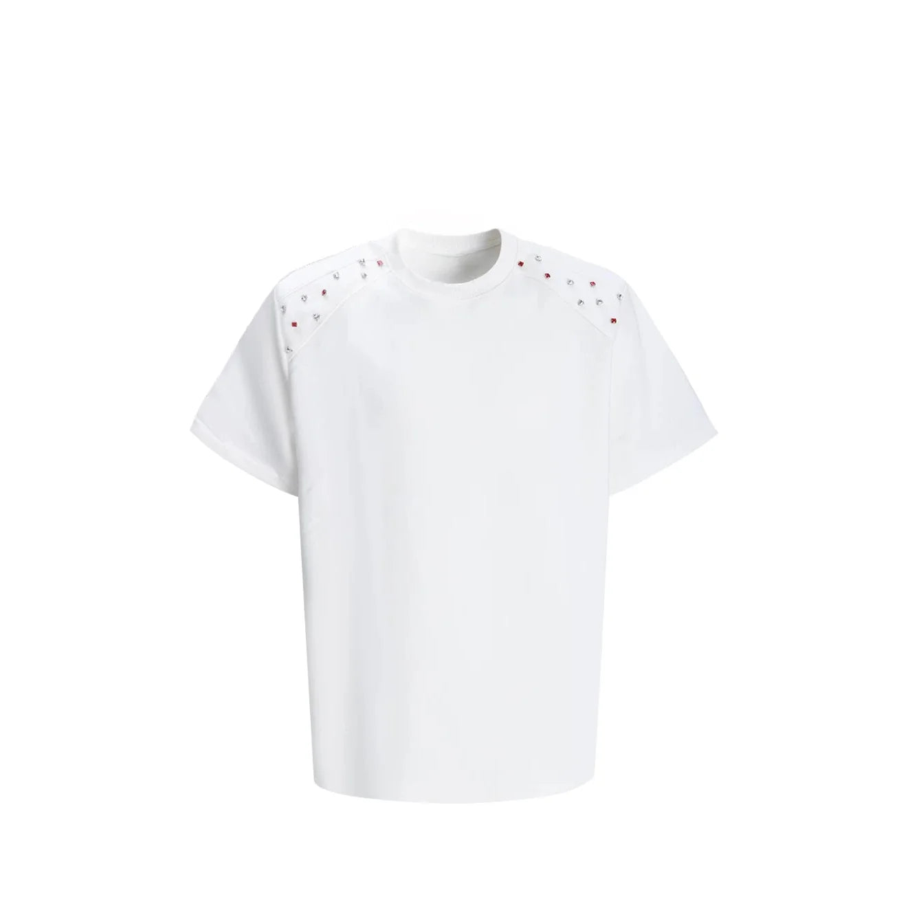 Nebula Studded Shoulder Box Tee