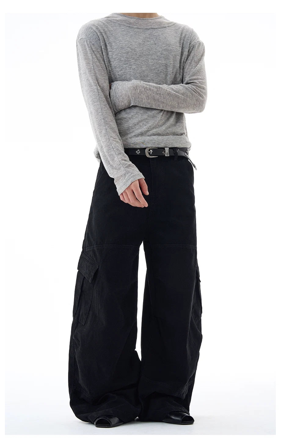 Tidal Drift Wide Cargo Pants