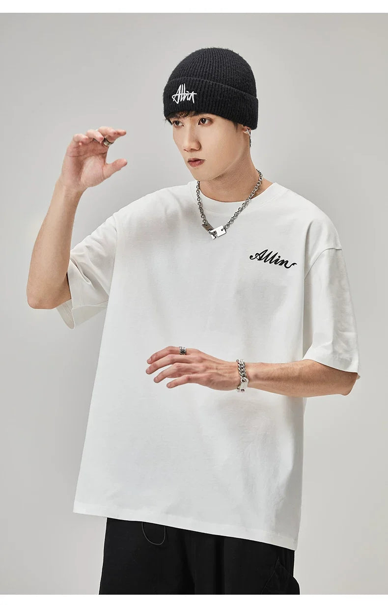 Heritage Script Graphic Oversized Tee