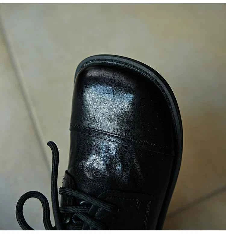 Obsidian Square Oxford Shoes