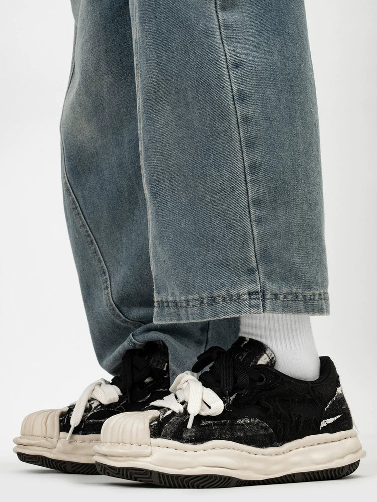 Ashen Rift Double-Lace Sneakers - Skipkicks