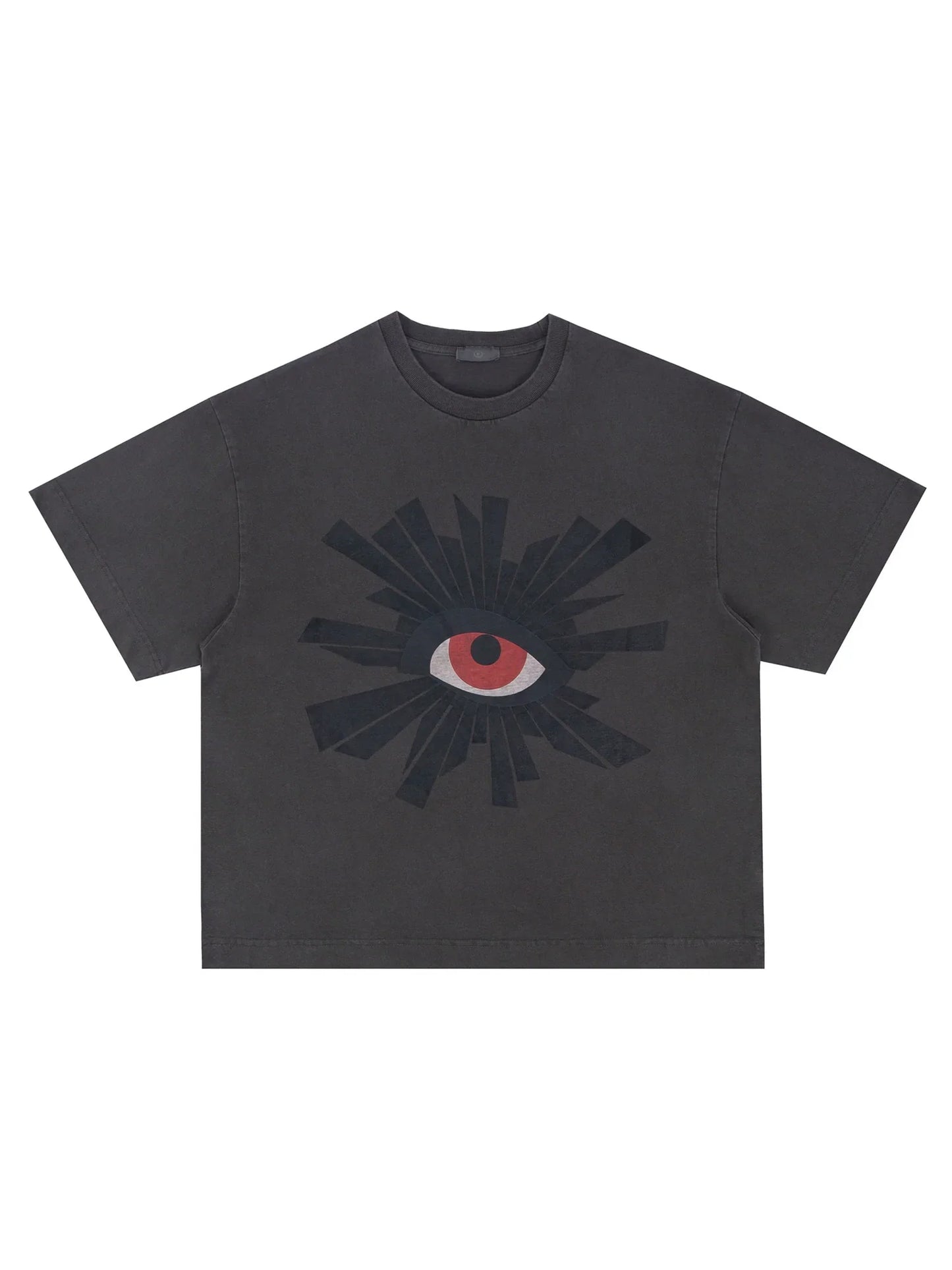 Men's Graphic Letter-Print Washed Short-Sleeve Tee