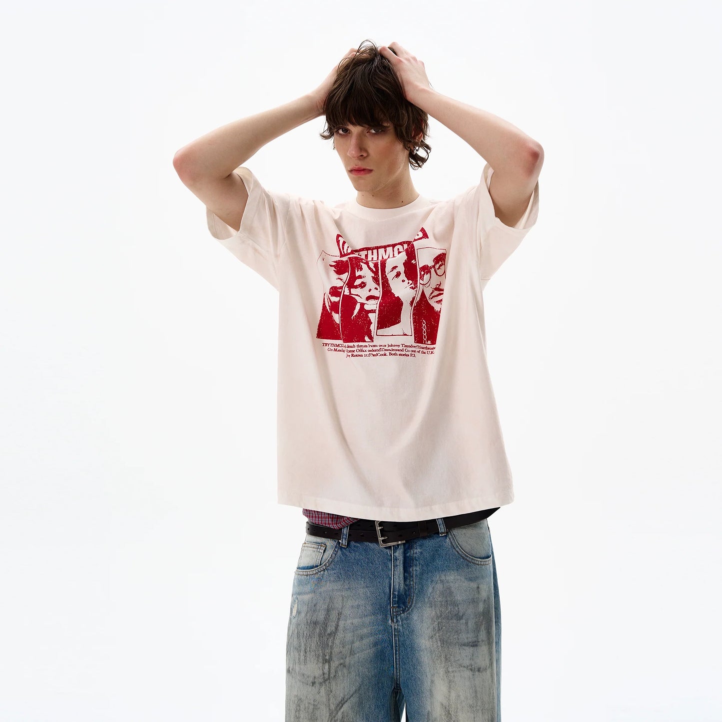 Graphic Statement Band T-Shirt